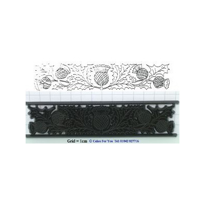 Stuha s bodlákem - patchwork vytlačovač