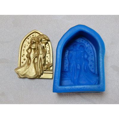 Novomanželé silikonová forma