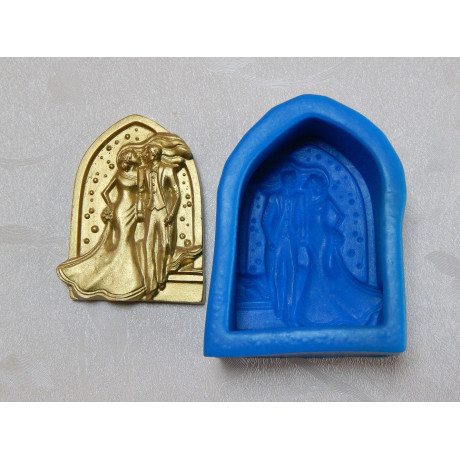 Novomanželé silikonová forma