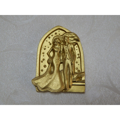 Novomanželé silikonová forma