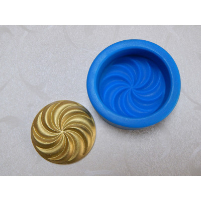 Kruh zdobený silikonová forma