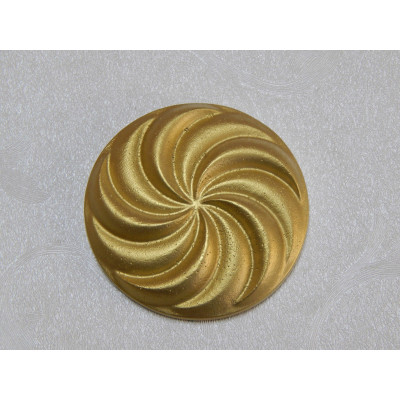 Kruh zdobený silikonová forma