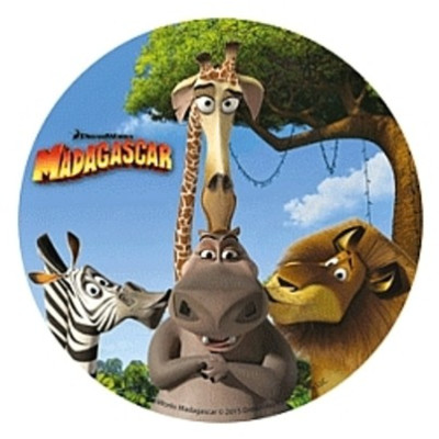 Madagaskar č.2 jedlý papír
