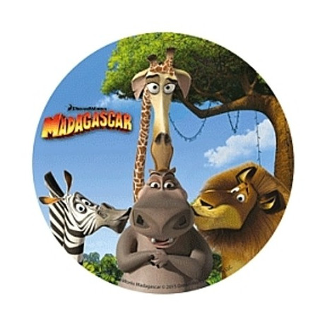 Madagaskar č.2 jedlý papír