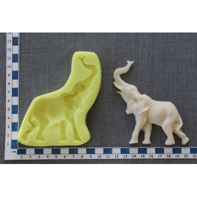 Slon č.324 - OB silikonová forma