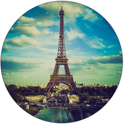 Eiffelovka tisk na jedlý papír 20 cm 