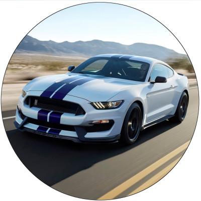 Mustang - jedlý papír