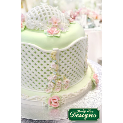 Mříže plotu  silikonová forma 