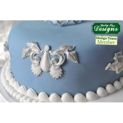 Ornamenty s listy  silikonová forma