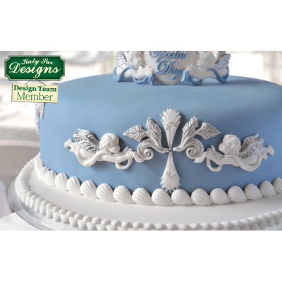 Zdobení andílci  silikonová forma