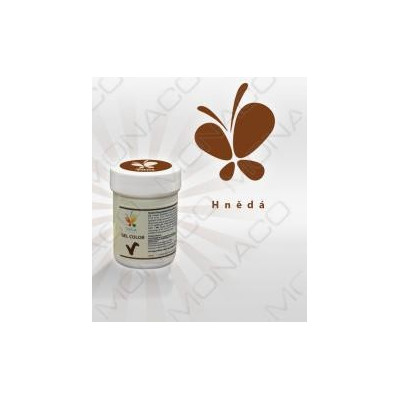 Gelová barva (hnědá) 30 g 