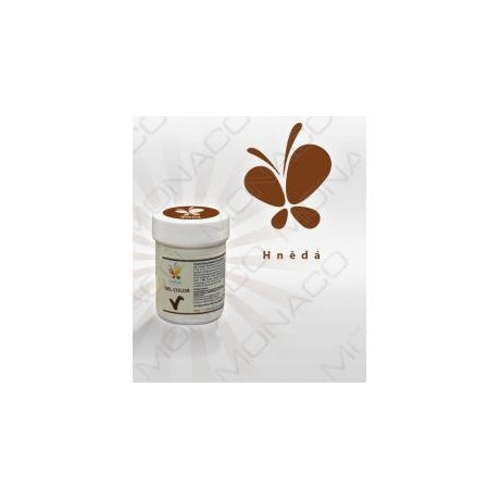Gelová barva (hnědá) 30 g 