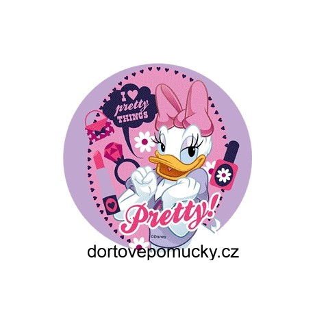 Disney pose 14,5 cm č.2 jedlý papírový terč