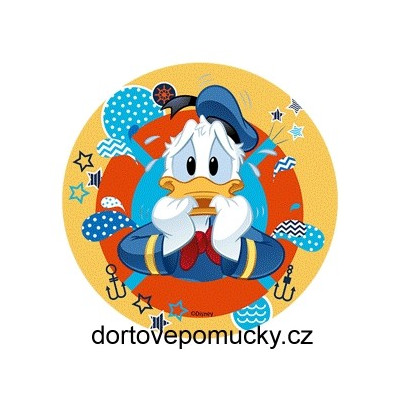 Disney pose 14,5 cm č.4 jedlý papírový terč