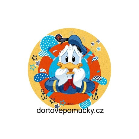 Disney pose 14,5 cm č.4 jedlý papírový terč