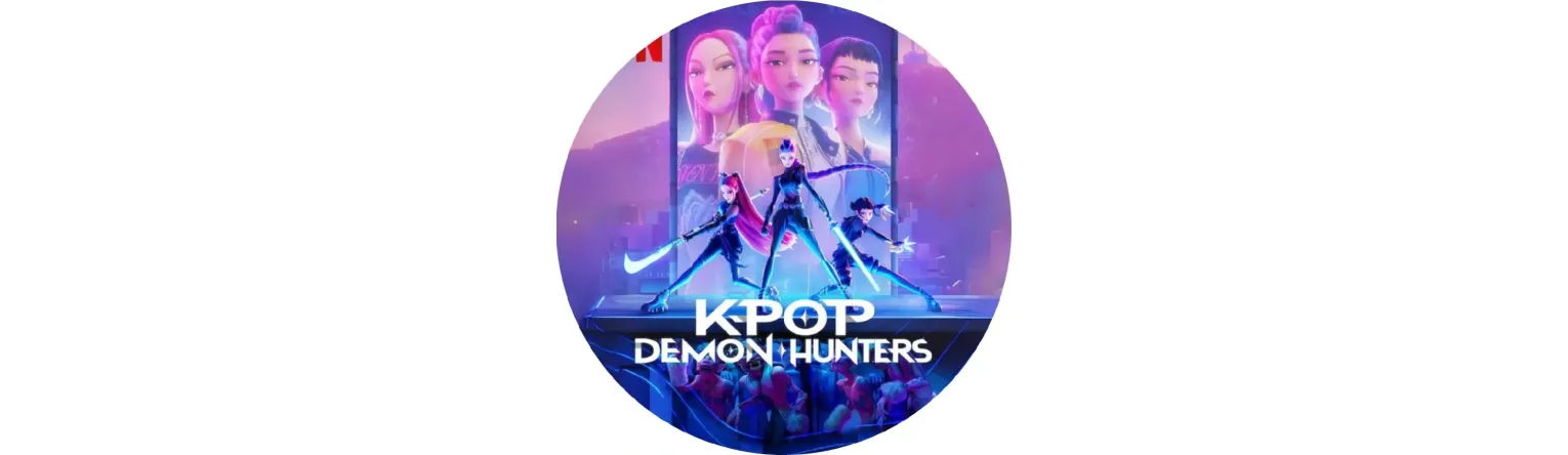 K-POP Lovkyně démonů – jedlé papíry a fondánové listy | K-POP motivy na dort